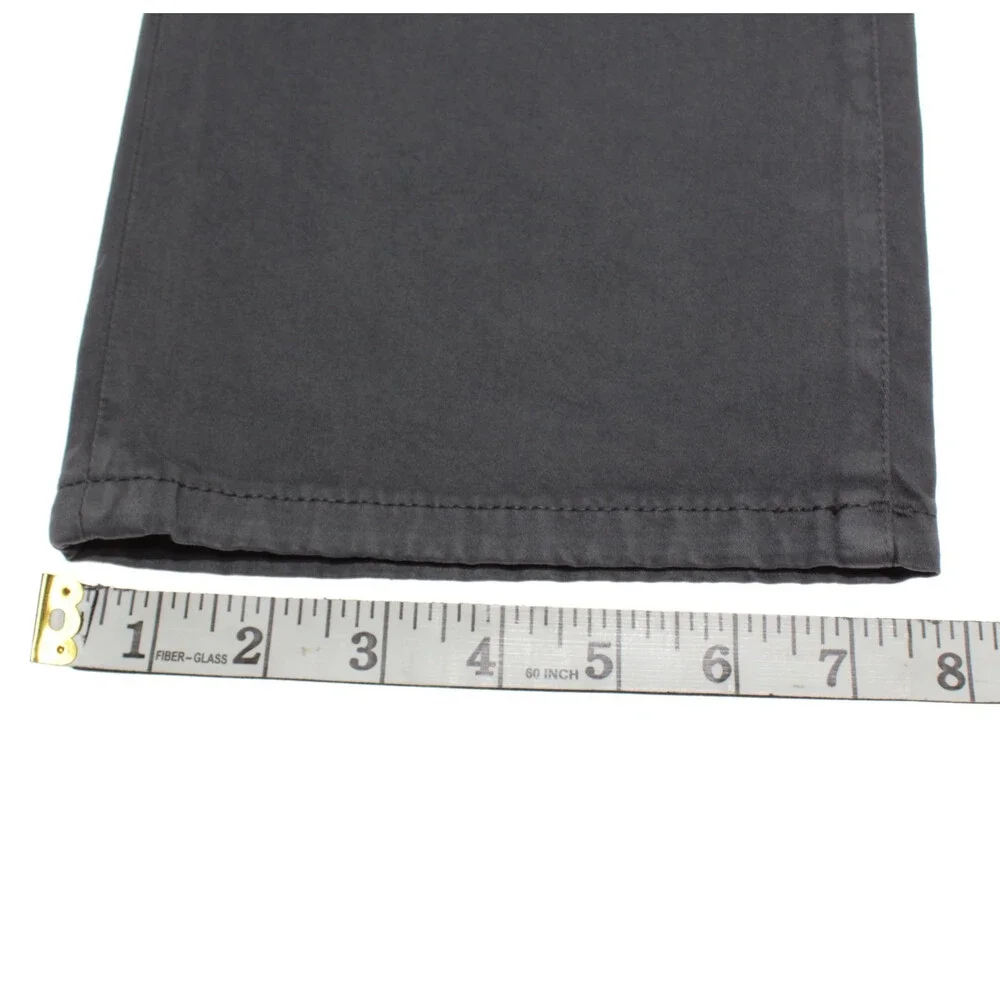 Isaia NWT 5 Pocket Jean Cut Pants Size 52 (US 36) Regular Gray Cotton & Cashmere